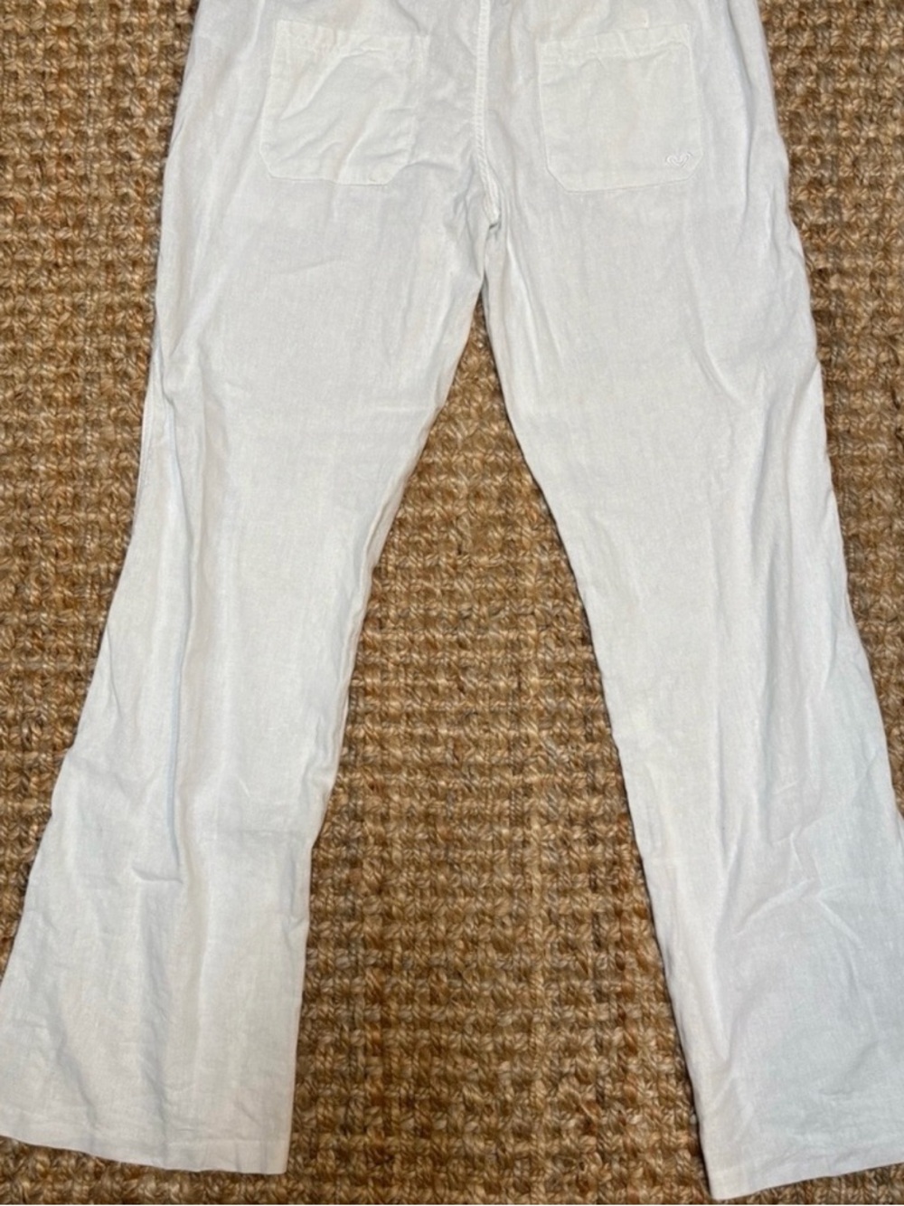 Roxy Drawstring Linen Pants - Picture 4 of 5